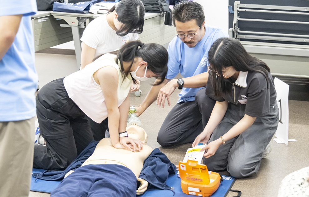 救急蘇生をマスターしよう