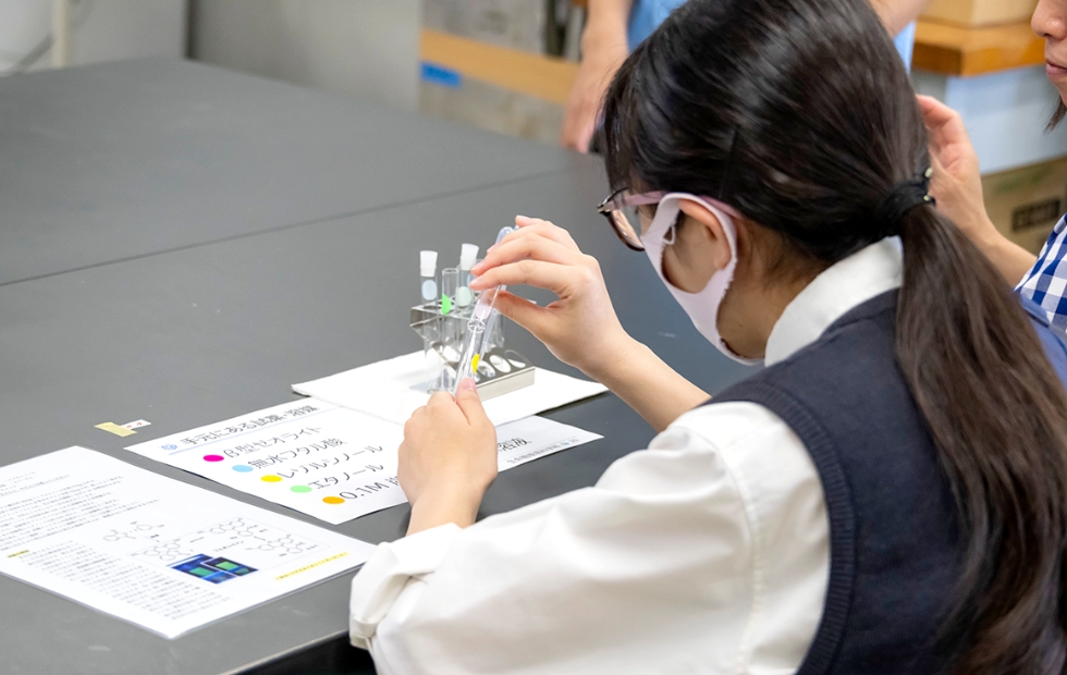 生命圏環境科学科・実験